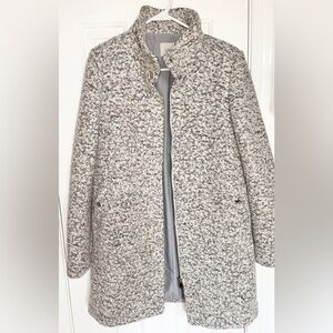 Loft Women's Gray Wool Blend Coat